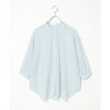 コットン楊柳バンドカラーシャツ | ikka  | 詳細画像26 