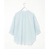 コットン楊柳バンドカラーシャツ | ikka  | 詳細画像27 