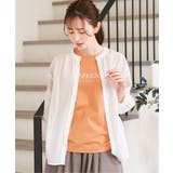 コットン楊柳バンドカラーシャツ | ikka  | 詳細画像3 