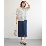 涼やか開襟ポケ付きシャツ | ikka  | 詳細画像18 