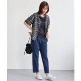 涼やか開襟ポケ付きシャツ | ikka  | 詳細画像24 