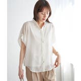 コットンライクシアードルマンブラウス | ikka  | 詳細画像8 