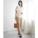 コットンライクシアードルマンブラウス | ikka  | 詳細画像10 