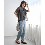 コットンライクシアードルマンブラウス | ikka  | 詳細画像12 