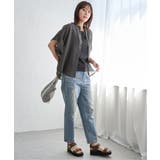 コットンライクシアードルマンブラウス | ikka  | 詳細画像13 