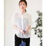 コットンライクシアードルマンブラウス | ikka  | 詳細画像2 