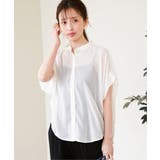 コットンライクシアードルマンブラウス | ikka  | 詳細画像3 