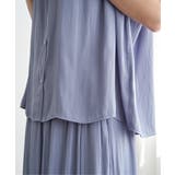 【セットアップ対応】カッセンギャザーフレンチ袖ブラウス | ikka  | 詳細画像27 