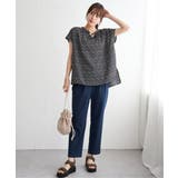 ジョーゼットフレンチスリーブブラウス | ikka  | 詳細画像7 