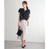 ジョーゼットフレンチスリーブブラウス | ikka  | 詳細画像11 