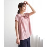 ジョーゼットフレンチスリーブブラウス | ikka  | 詳細画像13 