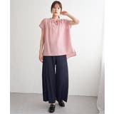 ジョーゼットフレンチスリーブブラウス | ikka  | 詳細画像16 