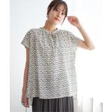 ジョーゼットフレンチスリーブブラウス | ikka  | 詳細画像19 