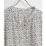 ジョーゼットフレンチスリーブブラウス | ikka  | 詳細画像20 