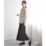 ジョーゼットフレンチスリーブブラウス | ikka  | 詳細画像5 