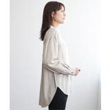 セルロース／デニムポケ付きシャツ | ikka  | 詳細画像23 