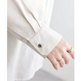 セルロース／デニムポケ付きシャツ | ikka  | 詳細画像29 