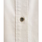 セルロース／デニムポケ付きシャツ | ikka  | 詳細画像30 