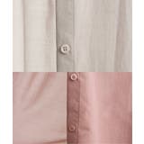 サテン／ドビーサイドリボンシャツ | ikka  | 詳細画像39 