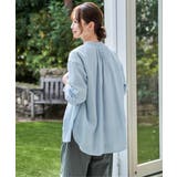 冷感リネンバンドカラーシャツ | ikka  | 詳細画像5 