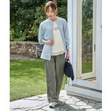 冷感リネンバンドカラーシャツ | ikka  | 詳細画像6 