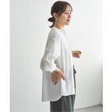 冷感リネンバンドカラーシャツ | ikka  | 詳細画像14 