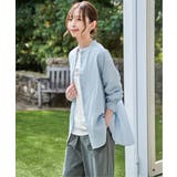 冷感リネンバンドカラーシャツ | ikka  | 詳細画像2 