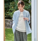 冷感リネンバンドカラーシャツ | ikka  | 詳細画像3 