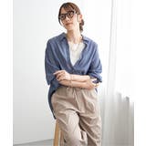 シアーデニム7分袖シャツ | ikka  | 詳細画像13 