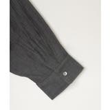 シアーデニム7分袖シャツ | ikka  | 詳細画像25 