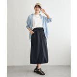 シアーデニム7分袖シャツ | ikka  | 詳細画像5 