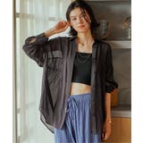 チャコール | ヴィンテージボイルシャツ | ikka