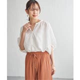 【接触冷感】ドルマンギャザーシャツ | ikka | 詳細画像7