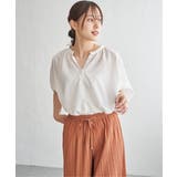 【接触冷感】ドルマンギャザーシャツ | ikka | 詳細画像8