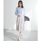 前後2WAYバンドカラーシャツ | ikka  | 詳細画像8 