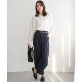 前後2WAYバンドカラーシャツ | ikka  | 詳細画像11 