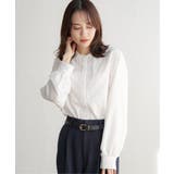 オフホワイト | 前後2WAYバンドカラーシャツ | ikka 