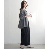 前後2WAYバンドカラーシャツ | ikka  | 詳細画像16 