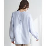 前後2WAYバンドカラーシャツ | ikka  | 詳細画像32 