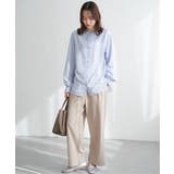 前後2WAYバンドカラーシャツ | ikka  | 詳細画像3 