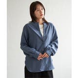 【親子コーデ】マルチWAYバンドカラーシャツ | ikka  | 詳細画像18 