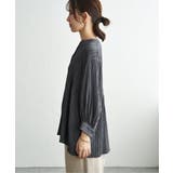 冷感楊柳バンドカラーシャツ | ikka  | 詳細画像22 