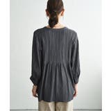 冷感楊柳バンドカラーシャツ | ikka  | 詳細画像23 