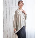 V襟シャーディガン | ikka  | 詳細画像10 