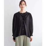 V襟シャーディガン | ikka  | 詳細画像21 