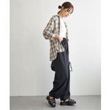 【接触冷感／UVカット】シアー7分袖フードシャツ | ikka  | 詳細画像16 