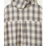 【接触冷感／UVカット】シアー7分袖フードシャツ | ikka  | 詳細画像26 