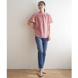 襟フリル2WAY半袖ブラウス | ikka  | 詳細画像9 