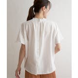 襟フリル2WAY半袖ブラウス | ikka  | 詳細画像11 