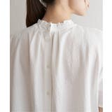 襟フリル2WAY半袖ブラウス | ikka  | 詳細画像15 